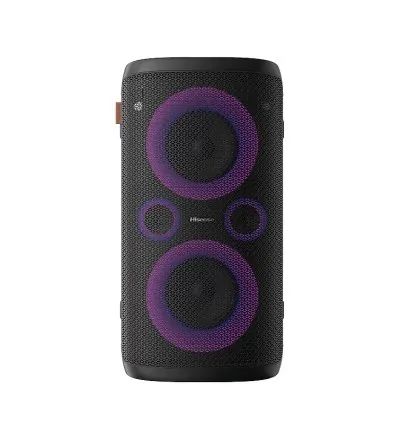 Hisense Ultimate Wireless Portable Speaker 300W, 2.0CH, with Party Lights, 15 Hour Long-Lasting Battery, Bluetooth 5.0, IPX4 Waterproof, DJ and Karaoke Mode Rocker One