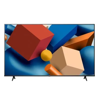 Hisense 43" LED TV Smart UHD 4K, AirSlim Frameless, Dolby Vision, DTS Virtual X, AI 4k Upscaler, Vidaa Voice, Airplay 2, Dual Band Wifi 43A6K