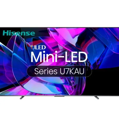 Hisense 100" ULED TV Smart UHD Mini LED 4K Google, Pro Quantum, Dolby Vision Atmos, Peak Brightness, Total HDR Solutuion, 2.1.2 Multi Channel Surround 100U7K