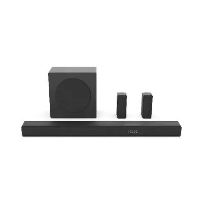 Hisense Sound Bar 5.1Ch 540W with 6.5" Wireless Subwoofer, Dolby Digital Plus, Bluetooth 5.3, EzPlay, Roku TV Ready, DTS: X HS5100