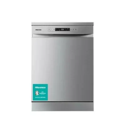 Hisense 13 Place Dishwasher with 8 Programs, LED Display, Touch Control, Stainless Steel Tub & Filter, Inox H13DX