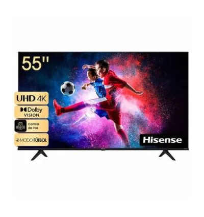 Hisense 55" LED UHD 4K Smart TV with Dolby Vision, HDR10, DTS Virtual:X, VIDAA 55A6N