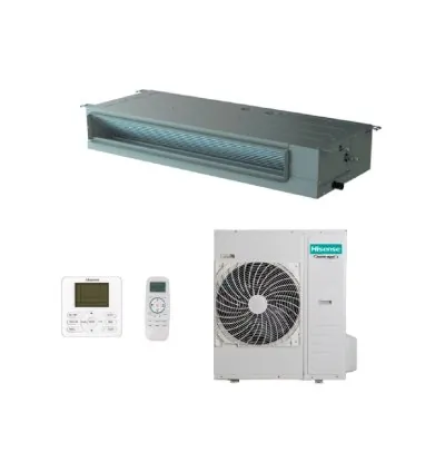Hisense Duct Air Conditioner 85000BTU with Inverter, Cooling & Heating, R410A Refrigerant, Remote Control, Auto Restart AUD-85UX4RPH8