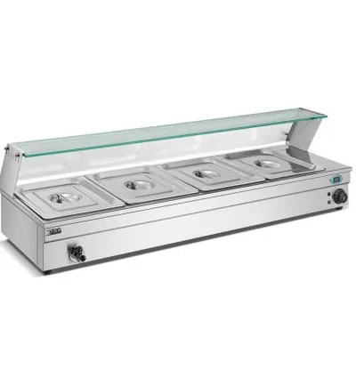 Generic Commercial Bain Marie Table Top 4 Pan Electric