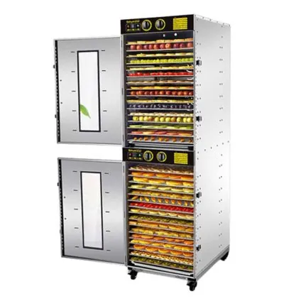 Generic Commercial Fruit & Vegetable Dehydrator Machine 32 Trays Stainless Steel