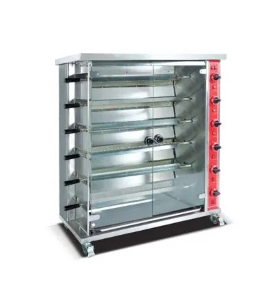 Generic Commercial Chicken Roasting Machine Gas 5 Layers