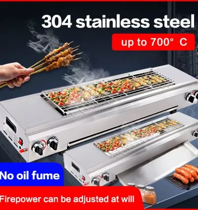 Generic Gas Mishkaki Table Top Griller
