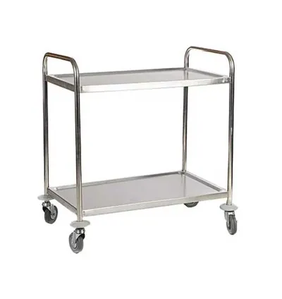 Generic Commercial Food Serving Trolley Stainless Steel
