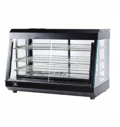Generic Commercial Food Display Warmer Wide Size Black