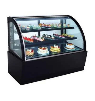 Generic Commercial Cake Cold Refrigerator Display Chinese Style 1.0m Silver