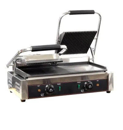 Generic Commercial Burger Griller Double Top