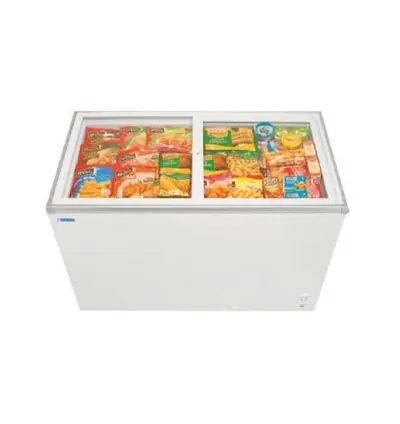 Generic Glass Top Double Door Deep Freezer 200L