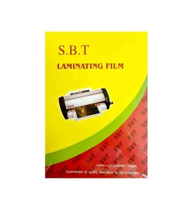 Generic SBT Lamination Pouch Film A4 P03232