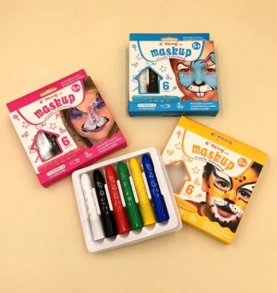 Yalong Face Painting Markers 6 Colors P06966
