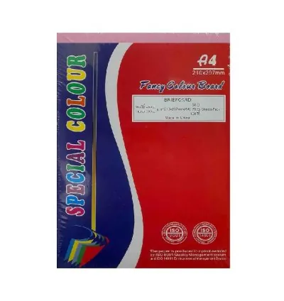 Special Colour Manilla Sheet A4 160gsm 100 Sheets Pink P06944