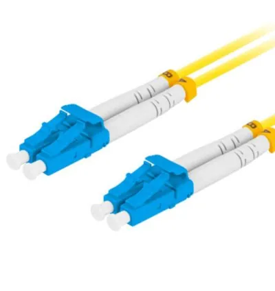 Fiber Patch Cord LC/UPC-LC/UPC Single Mode Duplex 5 Meters G657A1 LSZH