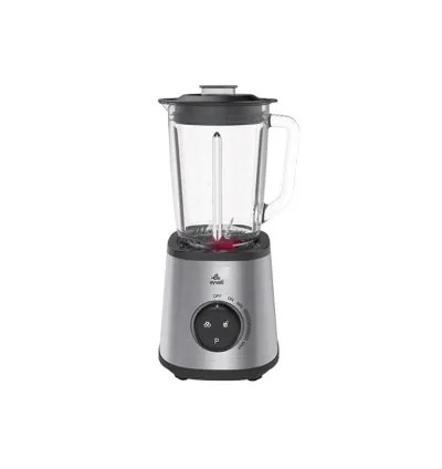 Evvoli Premium Table Blender 1500W with Jar of 1.5L & Smart Program Selection EVKA-BL15SB