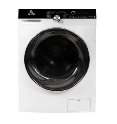 Evvoli Washing Machine 8kg Wash 6kg Dryer Inverter White FCOM-8/614W