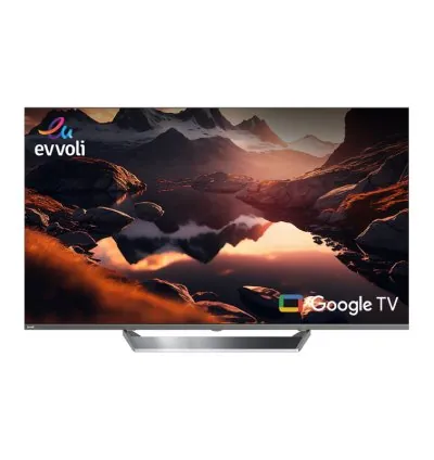 Evvoli 50" QLED UHD Smart Android TV - 4K Resolution, Designed for Gaming, Offers Stunning Visuals and Enhanced Performance 50EV375QG