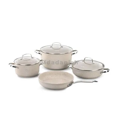 Korkmaz Granita Alu 7pcs Cookware Set A1272