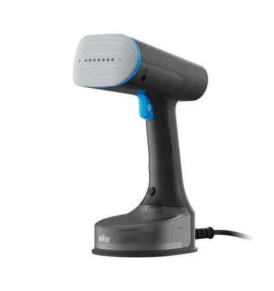 Braun Garment Steamer 1200W 150ML QuickStyle 5, with Dual Heated Free Glide 3D Plate, Handheld Garment Steamer with Fast Heating, Vertical Ironing, 13850000-GS5031BL