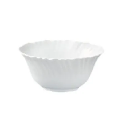 La Opala Soup Bowl 6pc White 125mm/6cm 0225