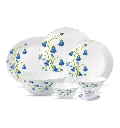 La Opala Dinner Set Blue Bells Classique 38 Pieces LB038