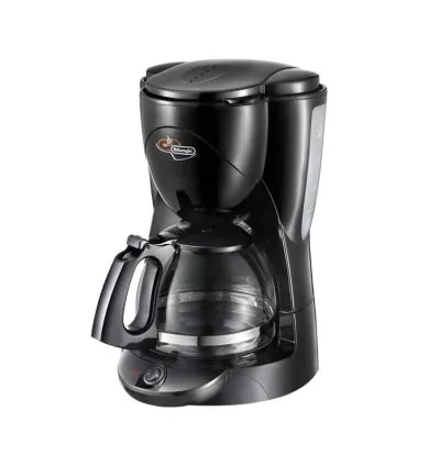 De'Longhi Drip Coffee Maker 1.7L 1000W Black Filter Coffee Machine 10 Cups Plastic Body ICM2.1B