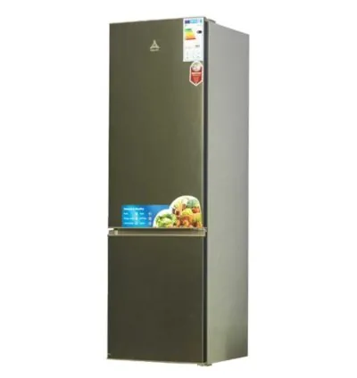 Delta Refrigerator 273L 2 Door Defrost Bottom Freezer Combi Inox DRF-358.I