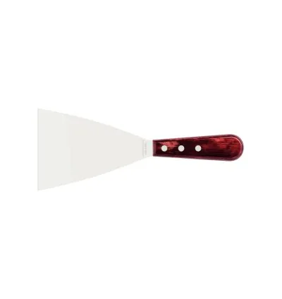 Tramontina Scraper Spatula 5" Stainless Steel Blade, Red Polywood Treated Wood Handle 21166/175