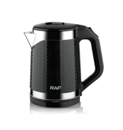 RAF Kettle 2L 2000W Stainless Steel, BPA Free Interior, 360 Swivel Base, LED Indicator Light R.7875
