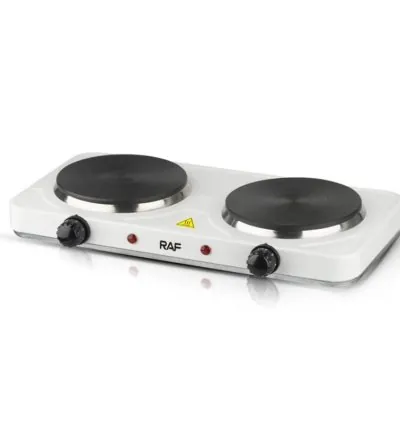 RAF Hotplate 1000W Double, Uniform Heat, Simple Operation R.8020 A