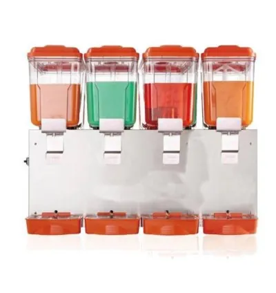 Commercial Cooling Juice Dispenser 4x16L JD-164A