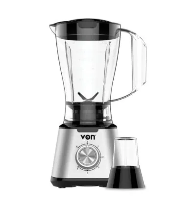 Von Blender 1.5L Plastic Jar, 600W Anti Slip Feet VSBT06MNX