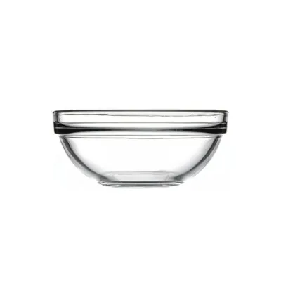 Pasabahce Chef's Glass Bowl 105mm 6pcs, Dishwasher, Microwave, Fridge Safe & Stackable 53493