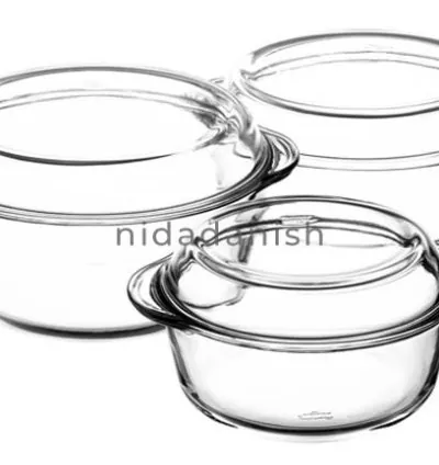 Pasabahce Casserole 3pcs Orcam 840+1450+2175CC 159021