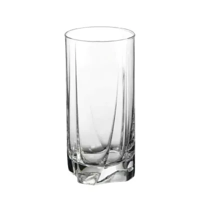 Pasabahce Luna Tumbler Glasses 390cc V Block Antimicrobial Technology 6pcs 42358