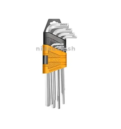 Ingco Hex Key 9pcs HHK11091