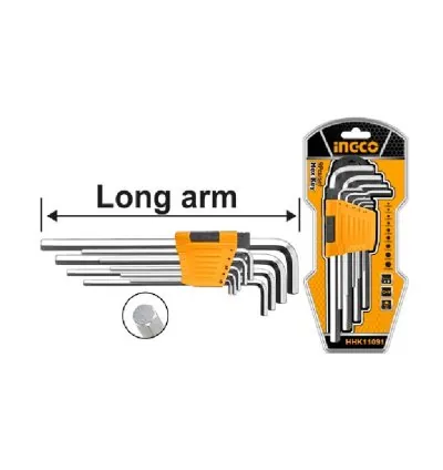 Ingco Hex Key 9pcs HHK11091