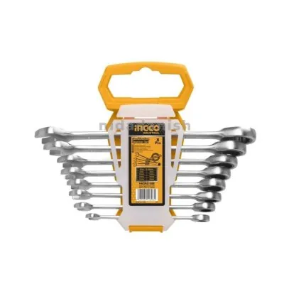 Ingco Ratchet Spanner Set 8pcs HKSPAR1082
