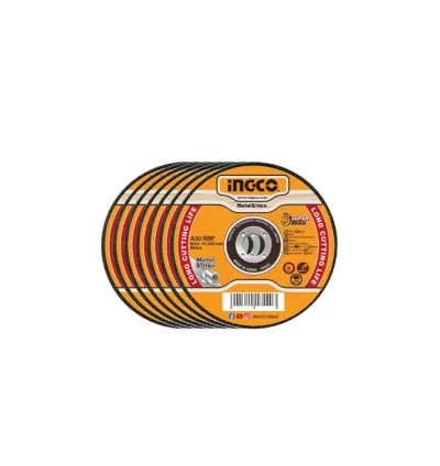 Ingco Abrasive Metal Cutting Disc Set 115 x 1.0 x 22.2mm 50pcs Set MCD1011550