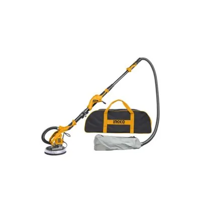 Ingco Drywall Sander 1050W with Integrated Work Light, 12pcs Sand Papers DWS10501