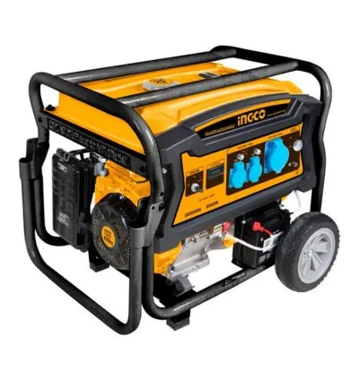 Ingco Petrol Generator 5kW 4 Stroke Pull Start & Electric Start GE65006