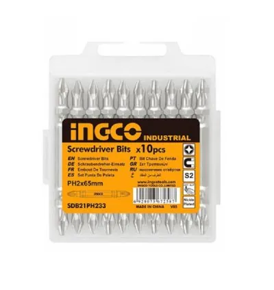 Ingco Screwdriver Bit 65mm 10pcs Set SDB21PH233