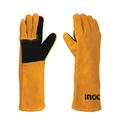 Ingco Welding Leather Gloves 16" HGVW02