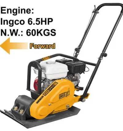 Ingco Plate Compactor Ingco Engine 6.5HP Petrol GCP060-2