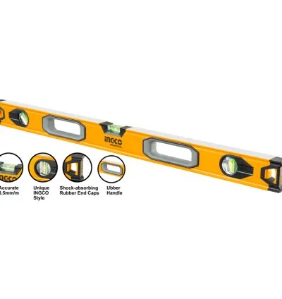Ingco Spirit Level 200cm x 1.5mm HSL08200