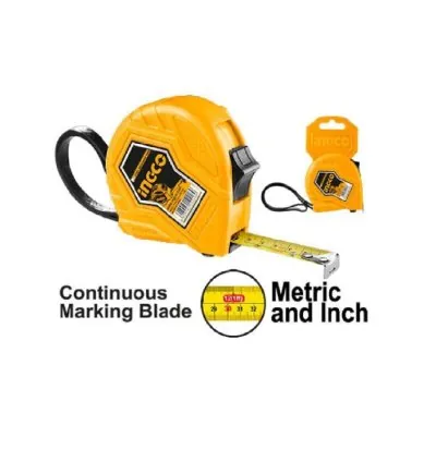 Ingco Steel Measuring Tape 5m x 25mm HSMT39525