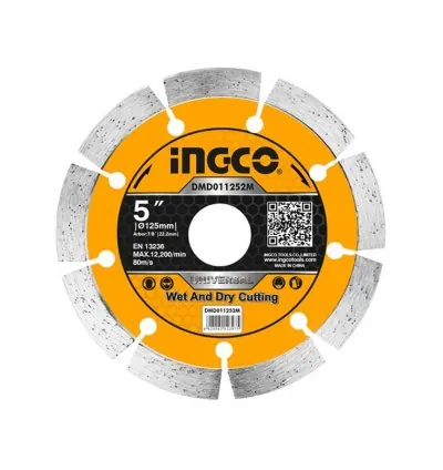Ingco Dry Diamond Disc 125mm/5" DMD011252M