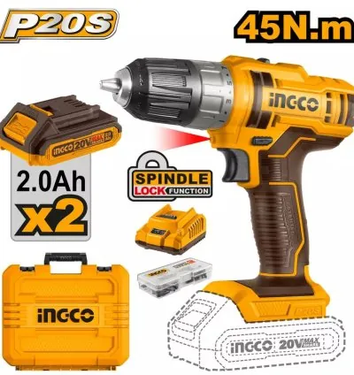 Ingco Lithium-Ion Cordless Drill 20V CDLI200528
